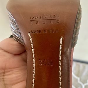 Lambertson Truex T-Strap Heels New